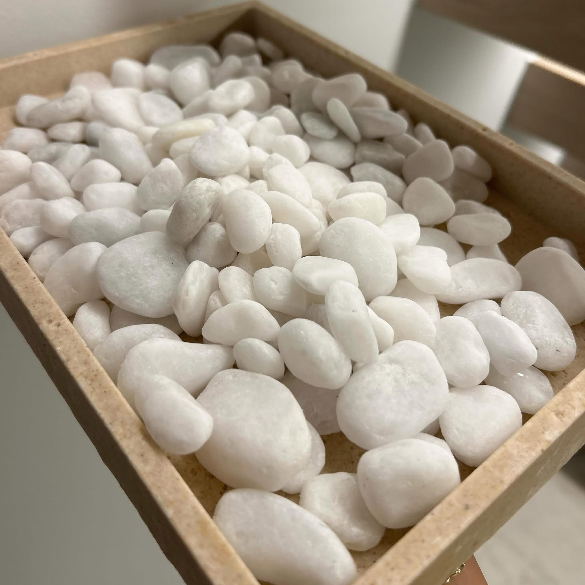 Snow White Pebbles